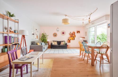 La Garenne-Colombes Apartment | Grand et charmant appartement familial, 3 chambres, et moderne avec grand jardin et parking privatif aux portes de Paris