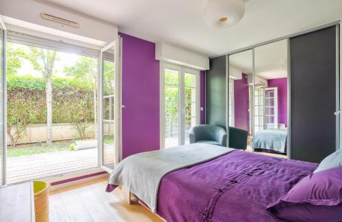 La Garenne-Colombes Apartment | Grand et charmant appartement familial, 3 chambres, et moderne avec grand jardin et parking privatif aux portes de Paris