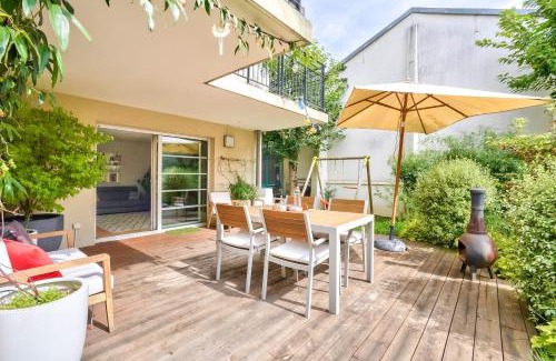 La Garenne-Colombes Apartment | Grand et charmant appartement familial, 3 chambres, et moderne avec grand jardin et parking privatif aux portes de Paris