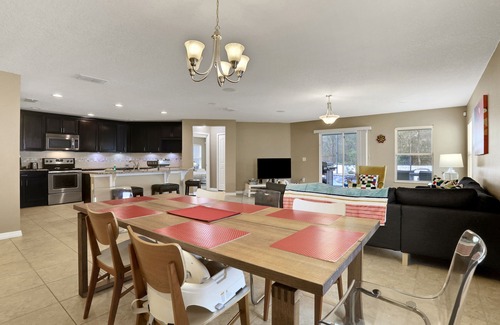 Crystal Cove House | Grand home with private screened pool, grill, streaming, W/D, & AC