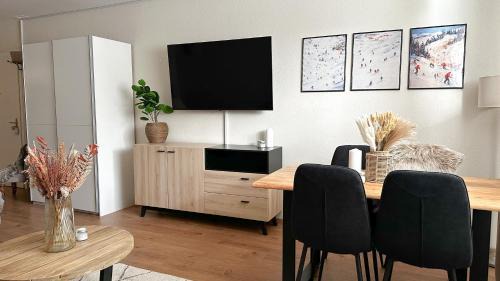 Lens Apartment | Grand studio au cœur de Crans et au pied des pistes