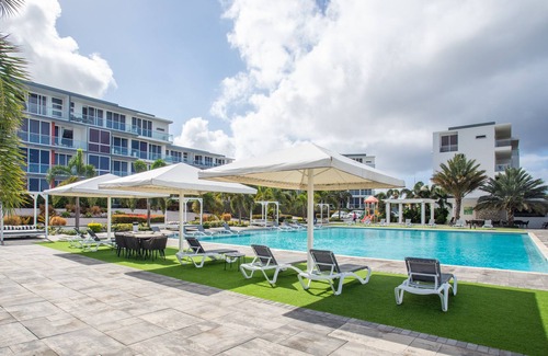 Piscadera Apartment | Grand View apartment with stunning ocean view, pool and gym