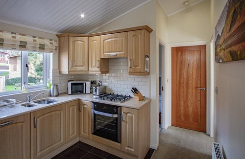 Troutbeck Bridge Cabin | Grandpa's Lodge - a holiday lodge that sleeps 4 guests in 2 bedrooms