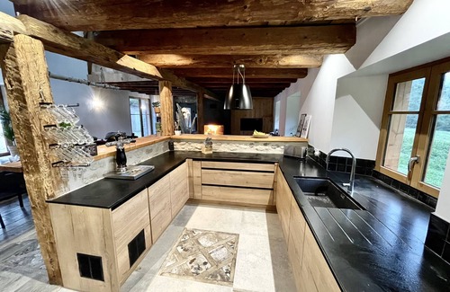 Sainte-Marie-de-Campan House | Grange de Charme - au Cœur des Montagnes - Bain Nordique/sauna/billard/pétanque