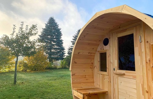 Muritz Apartment | Gray heron vacation apartment in the old barn in Loppin