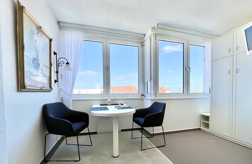 Norderney Apartment | Great sea view and sun from morning to night