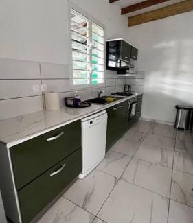 Le Morne-Vert House | Green loft