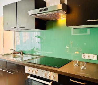 Schottwien Apartment | Green Room