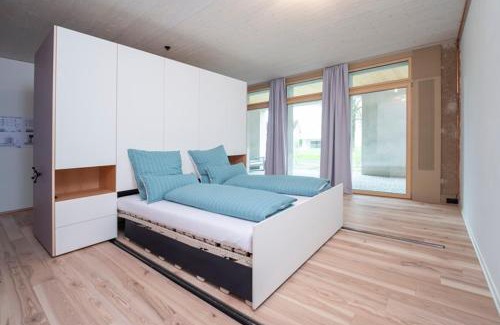 Widnau House | Green studio inside Europes largest hemp building, made by openly