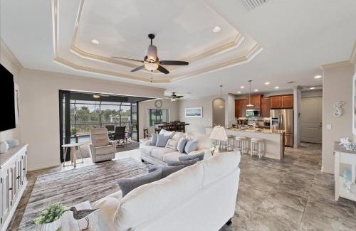 South Gulf Cove Villa | GRH14454 - Charlotte Harbor Area - 3 Bed 2 Baths Villa