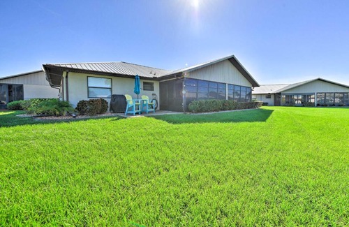 Highland Villa | Grill, Lanai and Pool Access Charming Sebring Villa