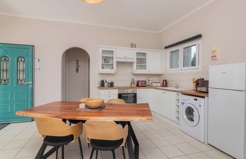 Kalamaki Apartment | Ground floor 2 bedroomed apartment. 3 minute walk from Kalamaki beach.