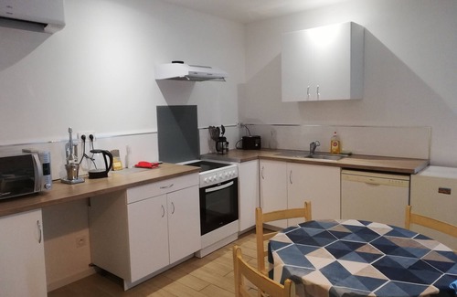 Paziols Apartment | Ground floor accommodation with terrace