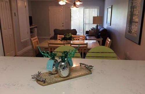 West Panama City Beach Resort | Ground floor condo with great pools and across from white sand beaches!