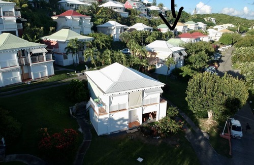 Anse des Rochers Apartment | Guadeloupe, Saint-François Anse des Rochers, 1/4 villa , vue mer citerne wifi pr