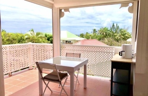 Anse des Rochers Apartment | Guadeloupe, Saint-François Anse des Rochers, 1/4 villa , vue mer citerne wifi pr