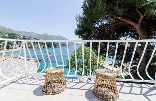 Mlini Apartment | Guest House Daniela - Standard Double Room with Sea View - SOBA 1