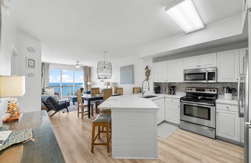 West Panama City Beach Condo | Gulf-Front Luxury | Private Balcony | Complimentary Beach Service