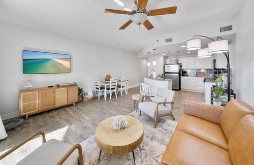 Panama City Beach Condo | gulf view! only 30 steps to the pool and hot tub!