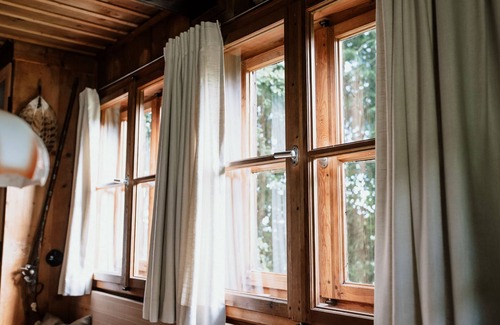 Frasdorf Cabin | Hütte 40qm, 2 Schlafzimmer, Küche, Garten, W-lan