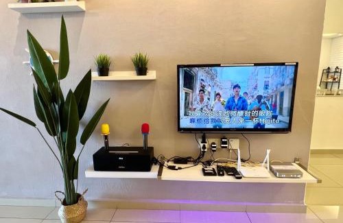 Taman Gadong Perdana Apartment | H&H 2 Karaoke, Ice Hockey Table, Game Console
