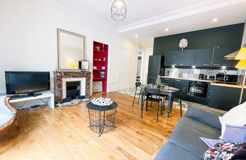 Secteur 1 Apartment | #H9 | Le spacieux de la Gare ♟| Large T4 fully equipped |Gare de Grenoble