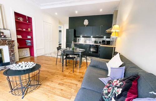 Secteur 1 Apartment | #H9 | Le spacieux de la Gare ♟| Large T4 fully equipped |Gare de Grenoble