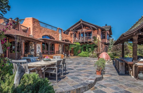 Jack's Peak House | Hacienda Spa Aguajito: Gated Estate 23 acres towering oaks and Ocean Views