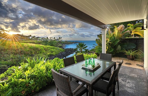 Poipu House | Hale Honu - 5 Star Oceanfront Home Overlooking Turtle Cove!