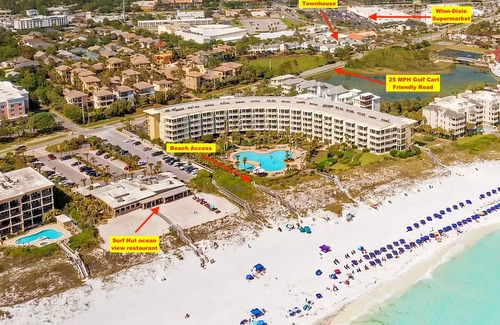 Miramar Beach House | Half-duplex 4 min walk from the beach · Free Cruise Tix · Pool · Pets welcome!