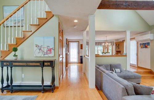 West Falmouth House | half Mi to Beach Stunning Home with Deck in Falmouth