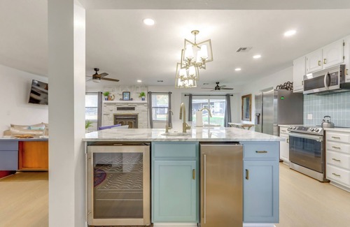 Afton House | Half-Mi to Grand Lake & Marina: Monkey Island Home