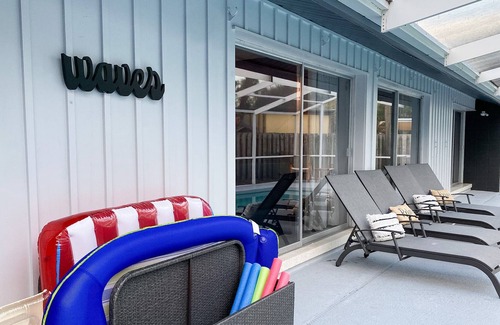 Harbor Hills House | Handicap accessible Mid-Mod home w/ pool, near beach & boat access.