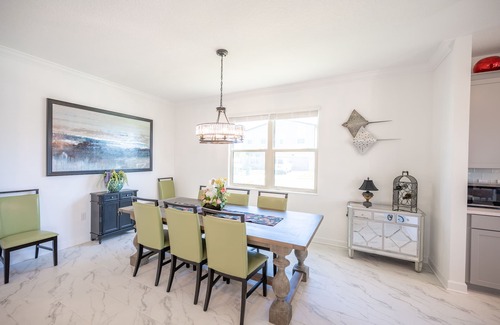 Melbourne Beach House | Harbor Island beach house with private and public pools.