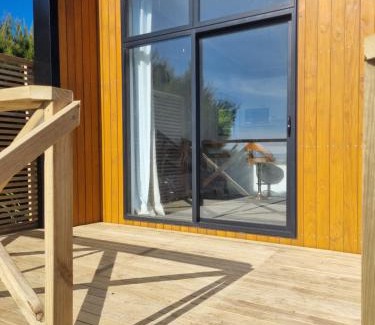 Clarks Beach Apartment | Harbour and rural views