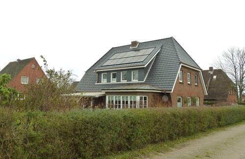 Wrixum Apartment | Hardesweg 9 OG left. Low tide