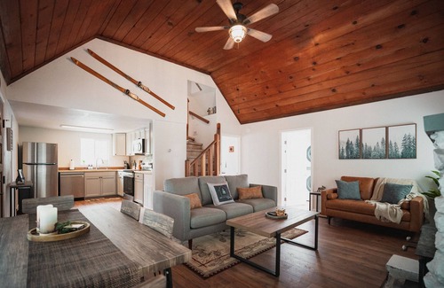Twain Harte Cabin | Harte Of The Pines Pet Friendly Walk to Downtown