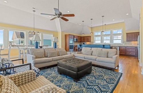 Buxton House | Hatteras Retreat Oceanfront Home + Pets Stay Free