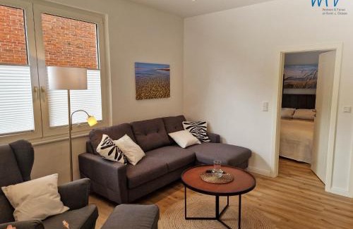 Borkum Apartment | Haus Delphin Ferienwohnung 4
