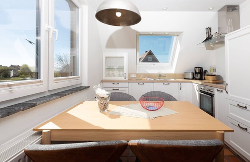 Loog Apartment | Haus Herzmuschel Ferienwohnung Teetied