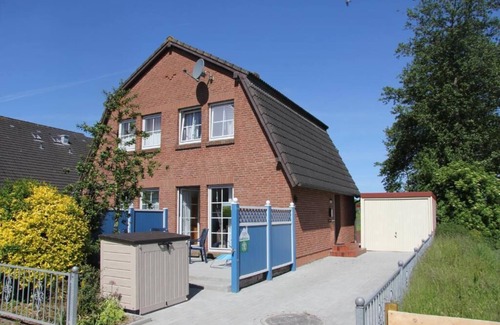 Dornumersiel House | Haus Seelöwe für 3 Personen, Strandnah, Terrasse, Grill, Fahrräder, Wlan, top
