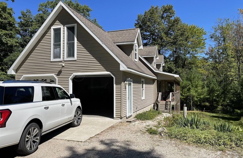 Lake Ann House | Have your first cup of coffee where Lake Ann meets The mouth of The Platte River