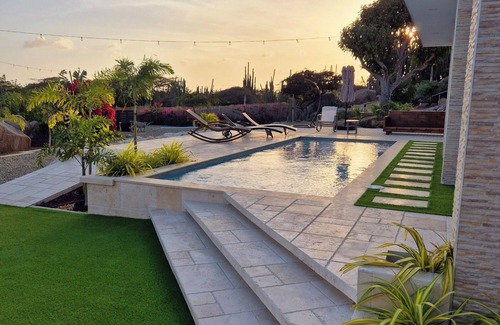 San Barbola Villa | Having your own rock hilltop right in your backyard offering stunning view