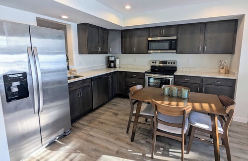 Hermantown House | Hawk's Nest Retreat: Modern Townhome in Quiet Neighborhood