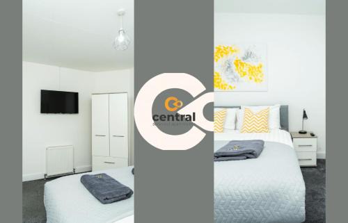 Murthill Apartment | Haywood by CENTRAL SERVICED APARTMENTS - 2 Bedroom - Short & Long Term Stays - Fast Wi-Fi - FREE Street Parking - Sleeps 4 - 2 x King Beds - Smart TVs in All Rooms - Modern - Weekly & Monthly Offers - Trade Stays - Close to A90 - CENTRAL SHORT LETS DUNDEE
