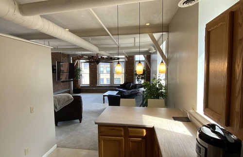 Downtown Omaha Condo | Heart of The Old Market Sunburst Penthouse!