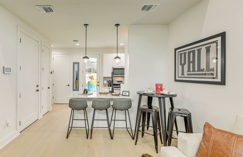 McKinley Heights House | Heated Cowboy Pool: Modern Austin Retreat