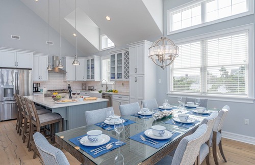 Stone Harbor House | HEATED POOL, 5BDRM, 5BATH - This professionally decorated dream vacation home is brand new for the 2019 season with 5 bedrooms, 5 full baths and a heated pool.