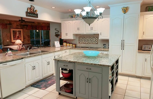Whitney Beach House | Heated Pool~Massive Spanish Home~Water Views~Sunset Deck~Grill~WIFI~Near Beaches