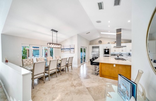 Tropic Isle House | Heated Pool & Waterfront! Close 2 Beach & Avenue!